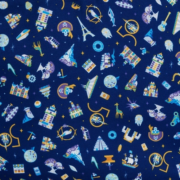 𝅺WDW 50th Anniversary Canvas Backpack - Picture 3 of 6